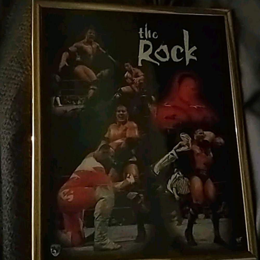 WWE Wrestler The Rock Photo